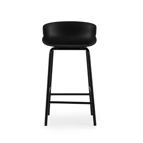 Køb Normann Copenhagen Hyg barstol – stål/sort 65 cm