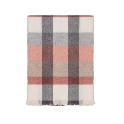 Elvang Intersection plaid - Rusty red