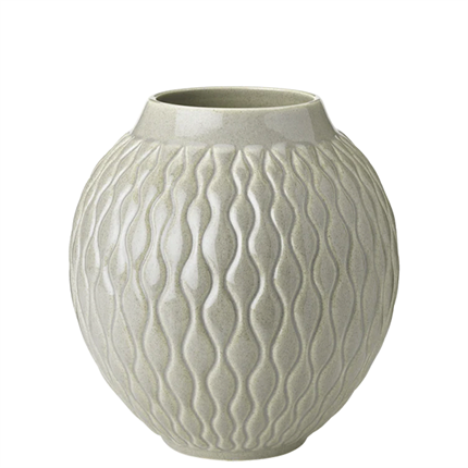 Knabstrup Solum vase H 24 cm - Ash 