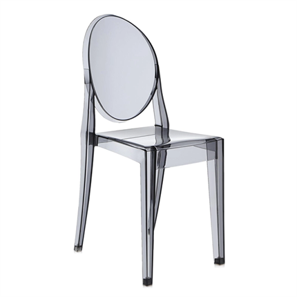 Victoria spisebordsstol fra Kartell set fra siden