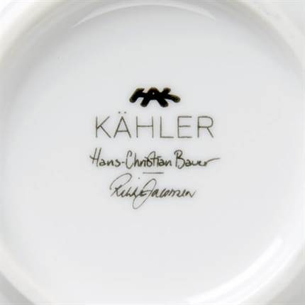 Kähler Hammershøi Summer skål ø 12 cm forglemmigej