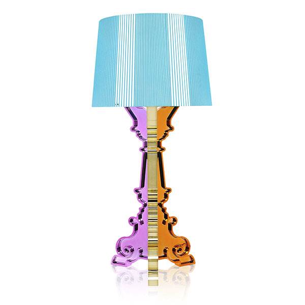Kartell Bourgie metal bordlampe - Multi lyseblå