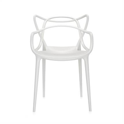 Kartell Masters spisebordsstol - Hvid