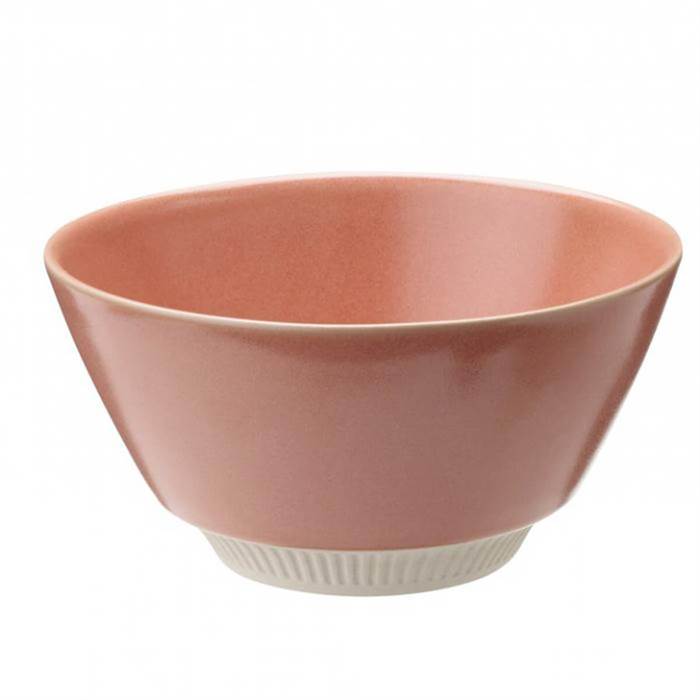 Billede af Knabstrup keramik Colorit skål, 14 cm, Koral