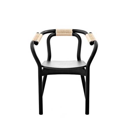 Normann Copenhagen - Knot Chair - Sort/natur
