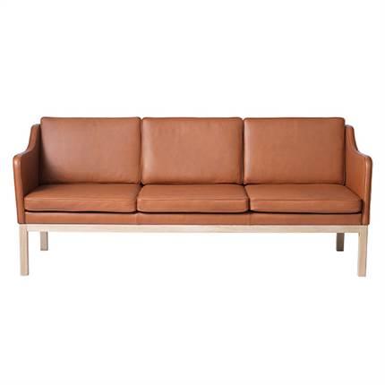 L43 Mogens Koch 3 pers. sofa cognac