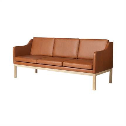 L43 Mogens Koch 3 pers. sofa cognac