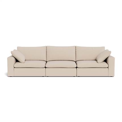 Lazy 3 personers sofa - Set forfra