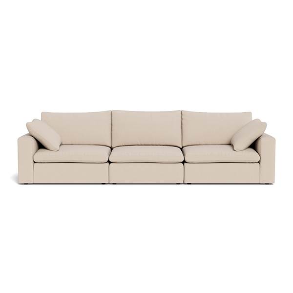 Lazy 3 personers sofa - Set forfra