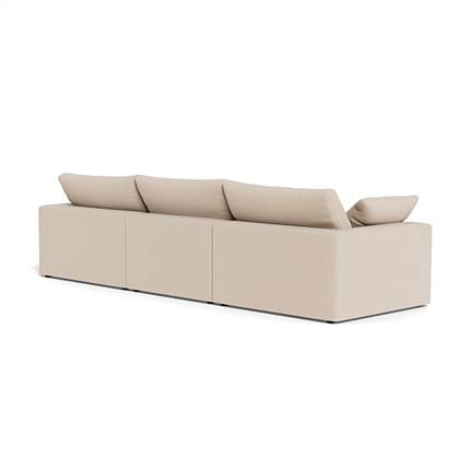 Lazy 3 personers sofa - Set bagfra