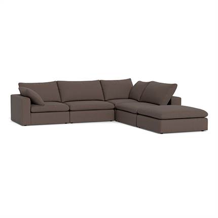 Lazy modulsofa med open-end