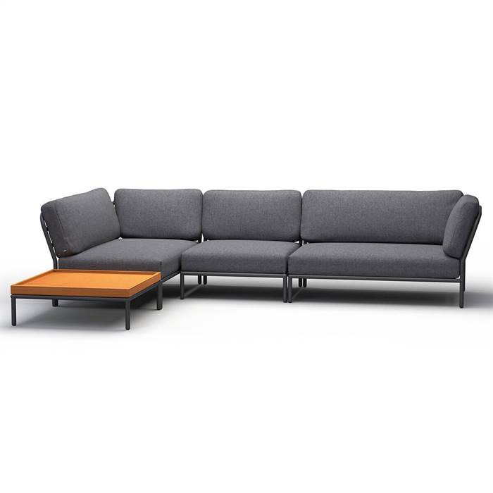 Køb HOUE – LEVEL loungesæt – Setting 1 – Grey
