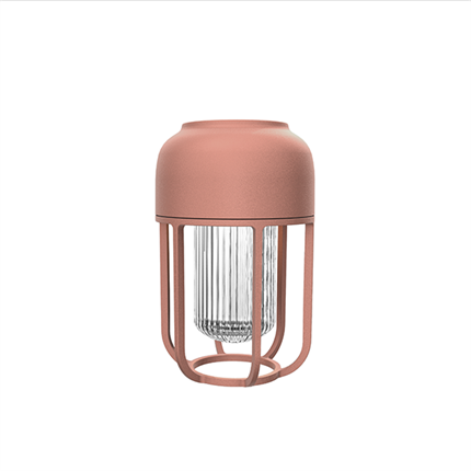 Udendørs lampe i rosa