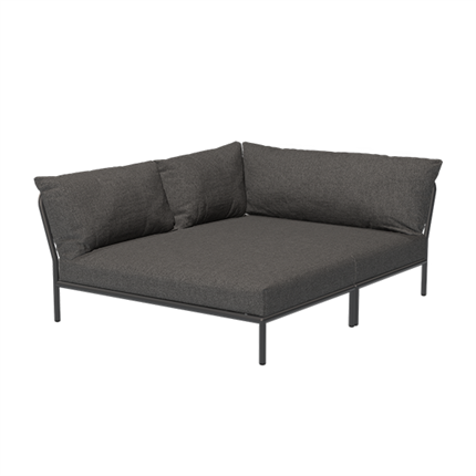 Udendørs loungesofa i grå