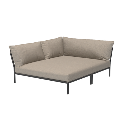 Udendørs loungesofa i beige