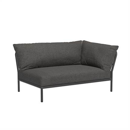 Udendørs hjørnesofa i grå