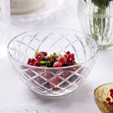 Lyngby Glas Sorrento salatskål 24 cm - Klar