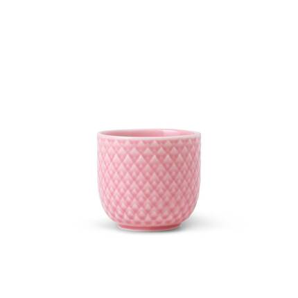 Lyngby Porcelæn Rhombe Color - Æggebæger Ø5 cm - Rose