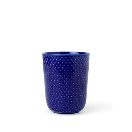 Lyngby Porcelæn Rhombe Color - Krus 33 cl - Mørkeblå