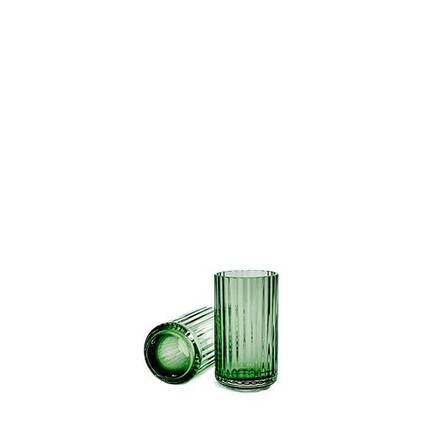 Lyngby vase h12,5 cm - Copenhagen green glas