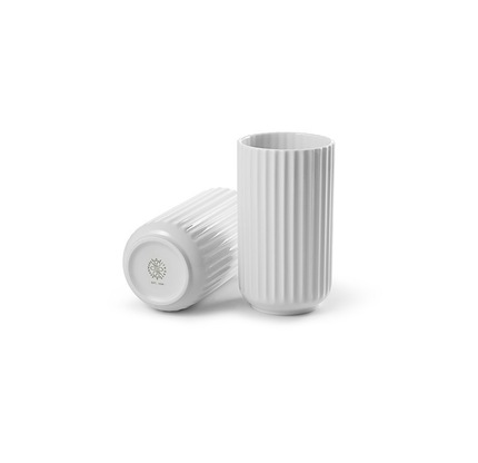 Lyngby vase - 15 cm - hvid
