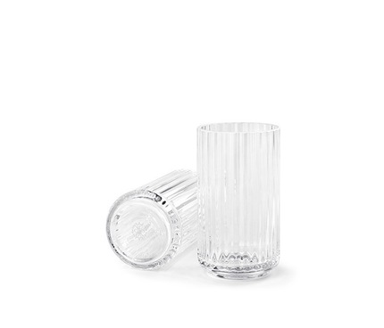 Lyngby vase - 12 cm - klar glas