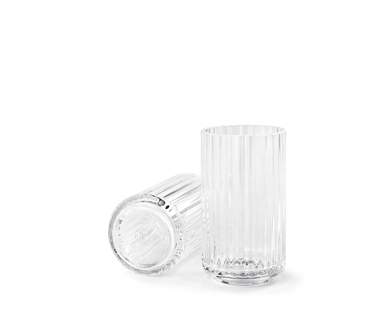 Billede af Lyngby vase - 12,5 cm - klar glas