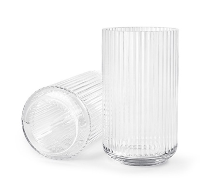 Lyngby vase - 31 cm - klar glas
