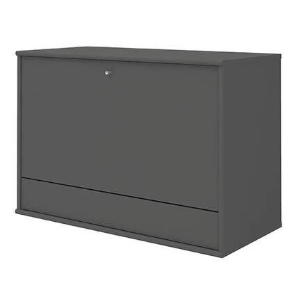  Mistral skab med klap - 89x61x42 cm - antracit