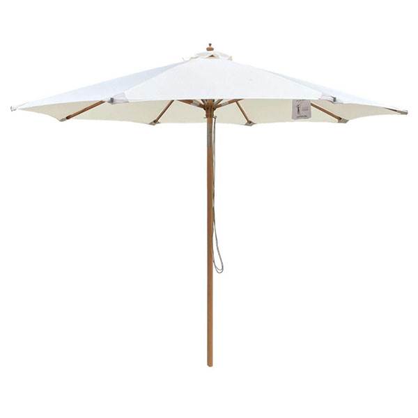 Milano parasol med tilt - 3 meter - natur