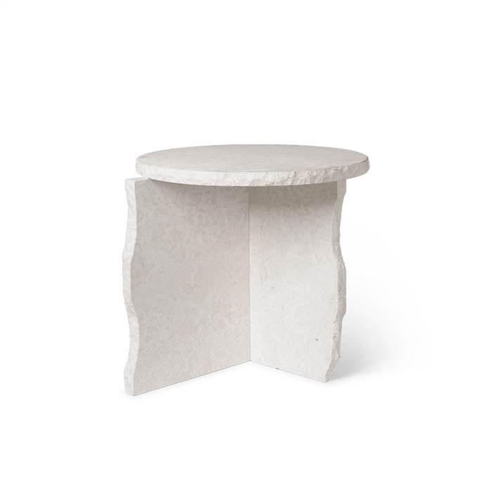 Ferm Living Mineral Sculptural Table - Bianco Curia