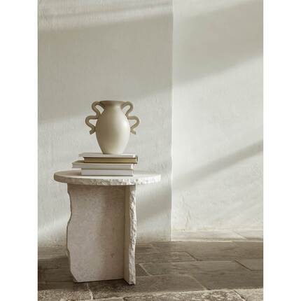 Ferm Living Mineral Sculptural Table - Bianco Curia
