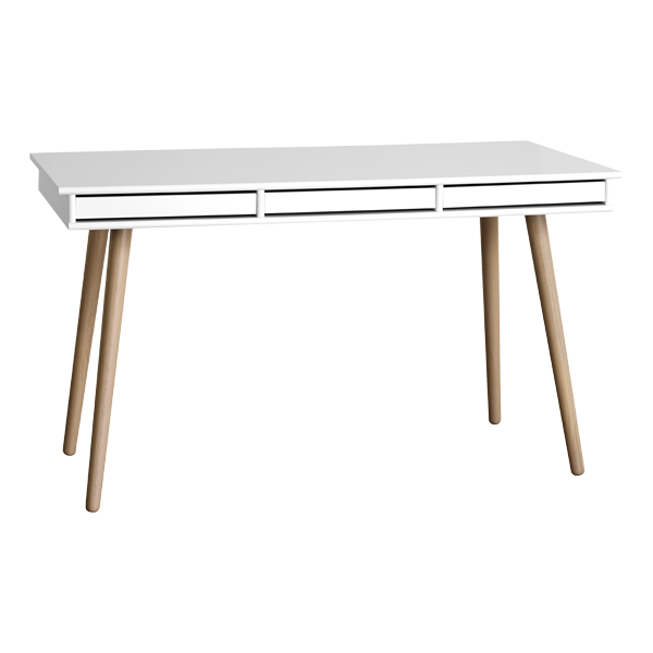 Mistral 101 skrivebordstop i hvid