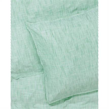 Juna Monochrome Lines sengesæt - Grøn/Hvid - Flere størrelser