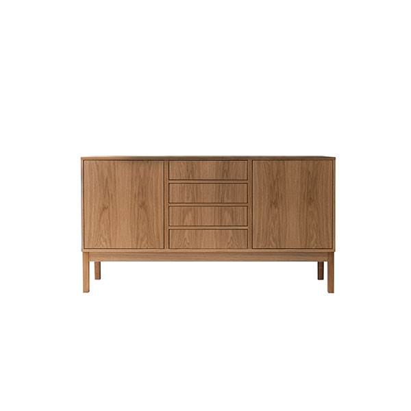 Se Klim Furniture Skænk N300 - eg naturolie hos Erling Christensen Møbler