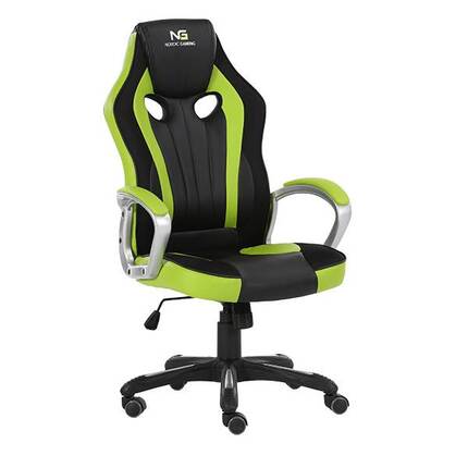 Nordic Gaming Challenger gamer stol - sort/grøn