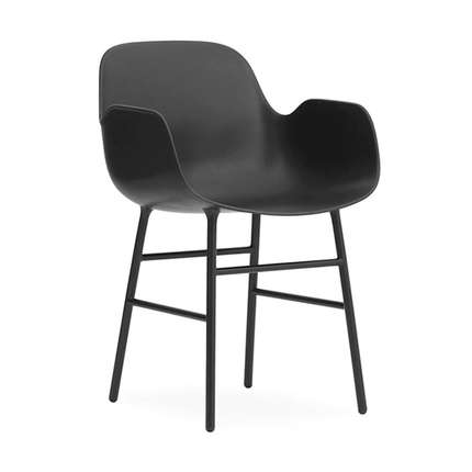 Normann Copenhagen Form armstol - stål 