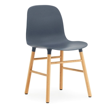 Normann Copenhagen Form stol - eg/blå