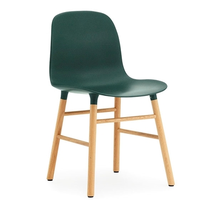 Normann Copenhagen Form stol - eg/grøn