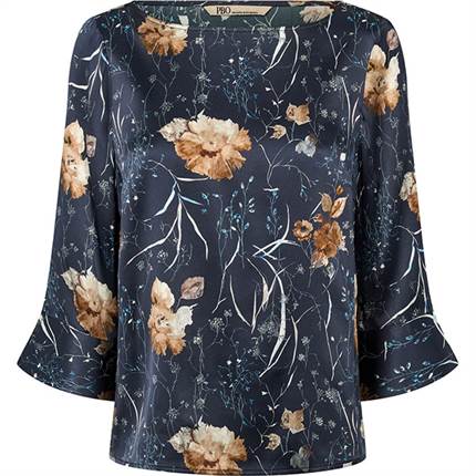 PBO Etta blouse - Dark flower 