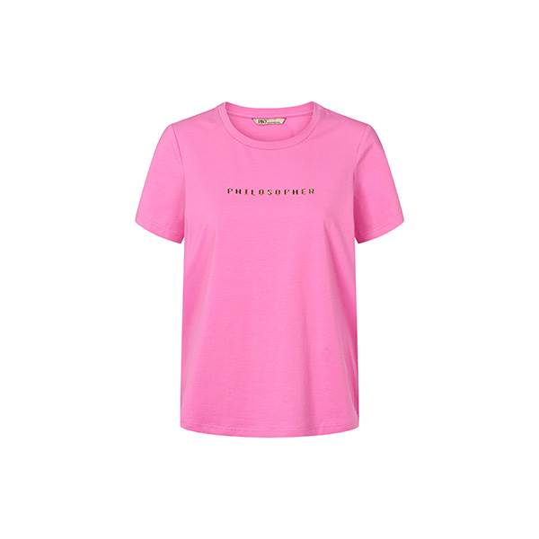 PBO Philosopher T-shirt - Azalea pink