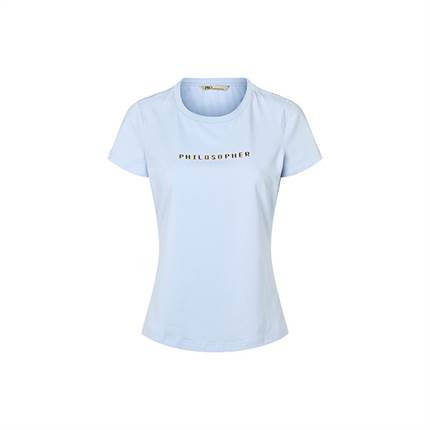 PBO Philosopher T-shirt - Light blue 