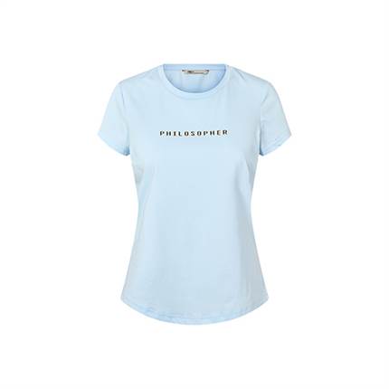 PBO Philosopher T-shirt - Cashmere blue