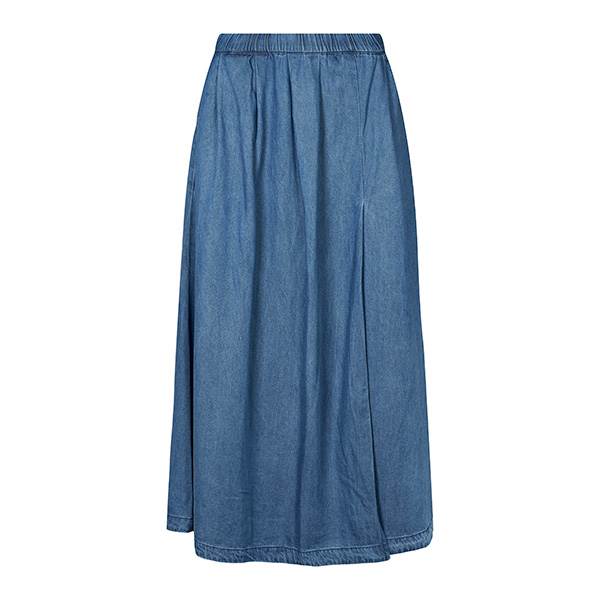 PBO Kadina nederdel - Blue denim 