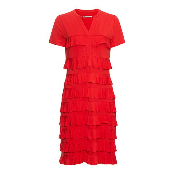 PBO Jolaf dress - Mars red 