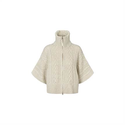 PBO Kalina knit cape - Moon 