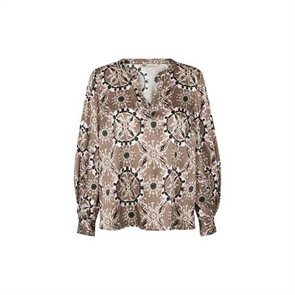 PBO Danola blouse - Pink/sand 