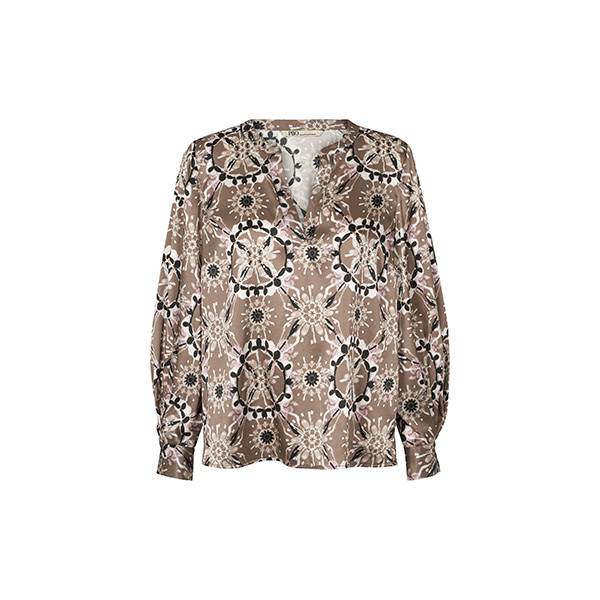 PBO Danola blouse - Pink/sand 