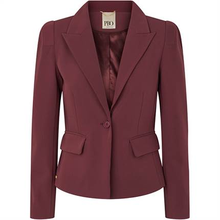 PBO Drago blazer - Deep bordeaux 