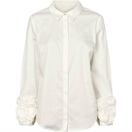 PBO Rosa skjorte - Star white
